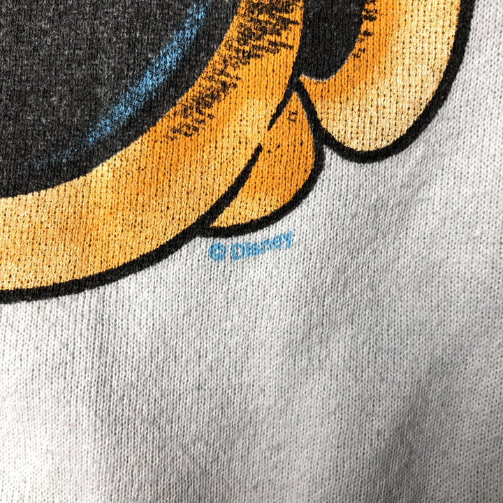 90'S TULTEX MINNIE MOUSE Minnie Mouse Character Sweatshirt, Men's Size M (Equivalent), Vintage cotton white type Vintage Second Hand