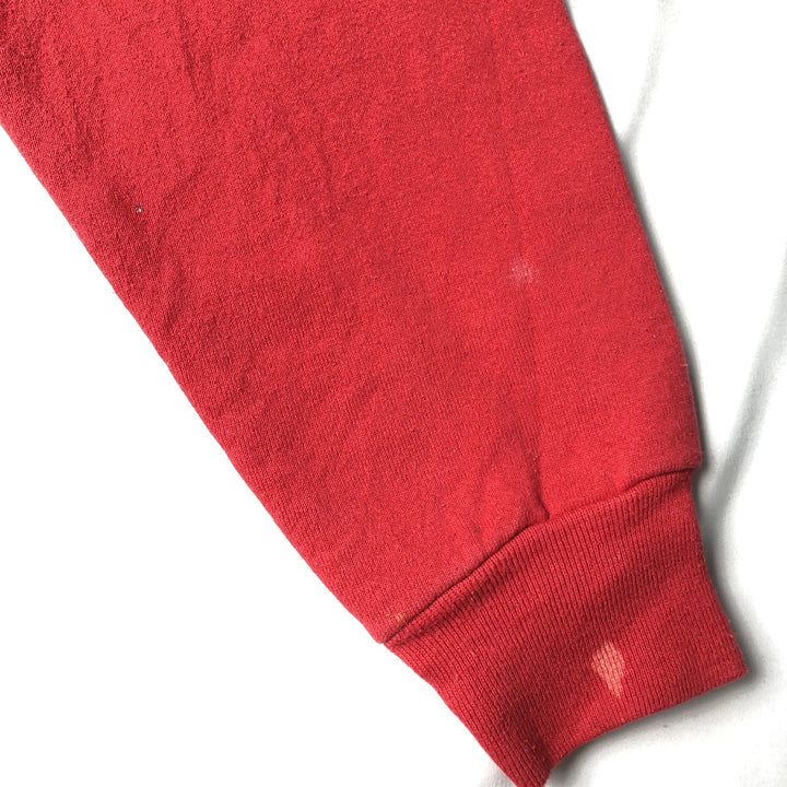 90'S Artex Looney Tunes Daffy Duck Character Sweatshirt, Made in USA, Men's Size L (approx.) polyester red type Vintage Second Hand