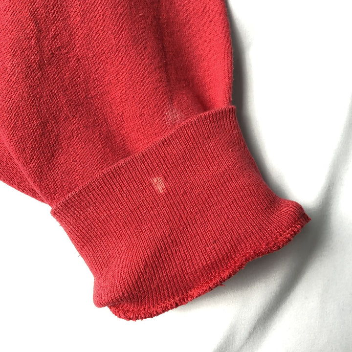 90'S Artex Looney Tunes Daffy Duck Character Sweatshirt, Made in USA, Men's Size L (approx.) polyester red type Vintage Second Hand