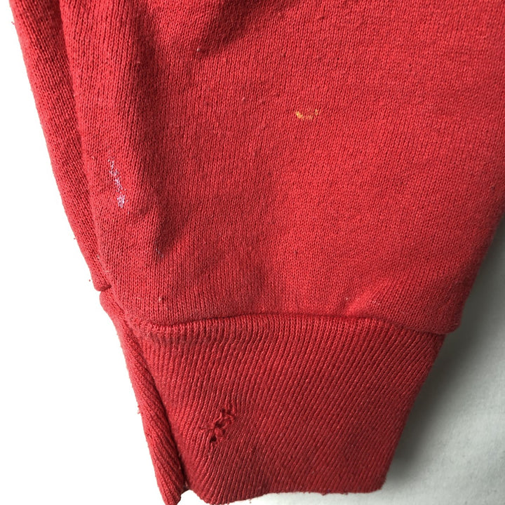 90'S Artex Looney Tunes Daffy Duck Character Sweatshirt, Made in USA, Men's Size L (approx.) polyester red type Vintage Second Hand