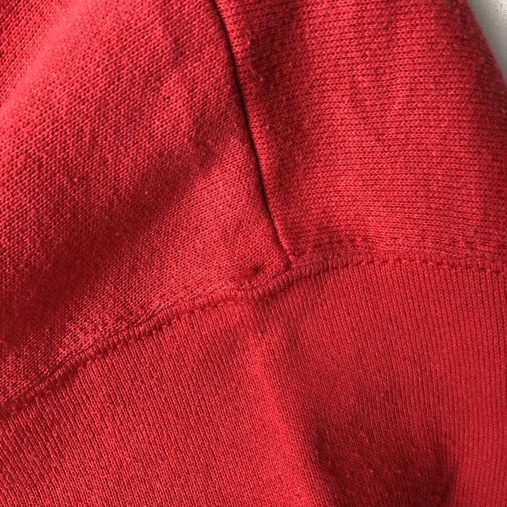 90'S Artex Looney Tunes Daffy Duck Character Sweatshirt, Made in USA, Men's Size L (approx.) polyester red type Vintage Second Hand