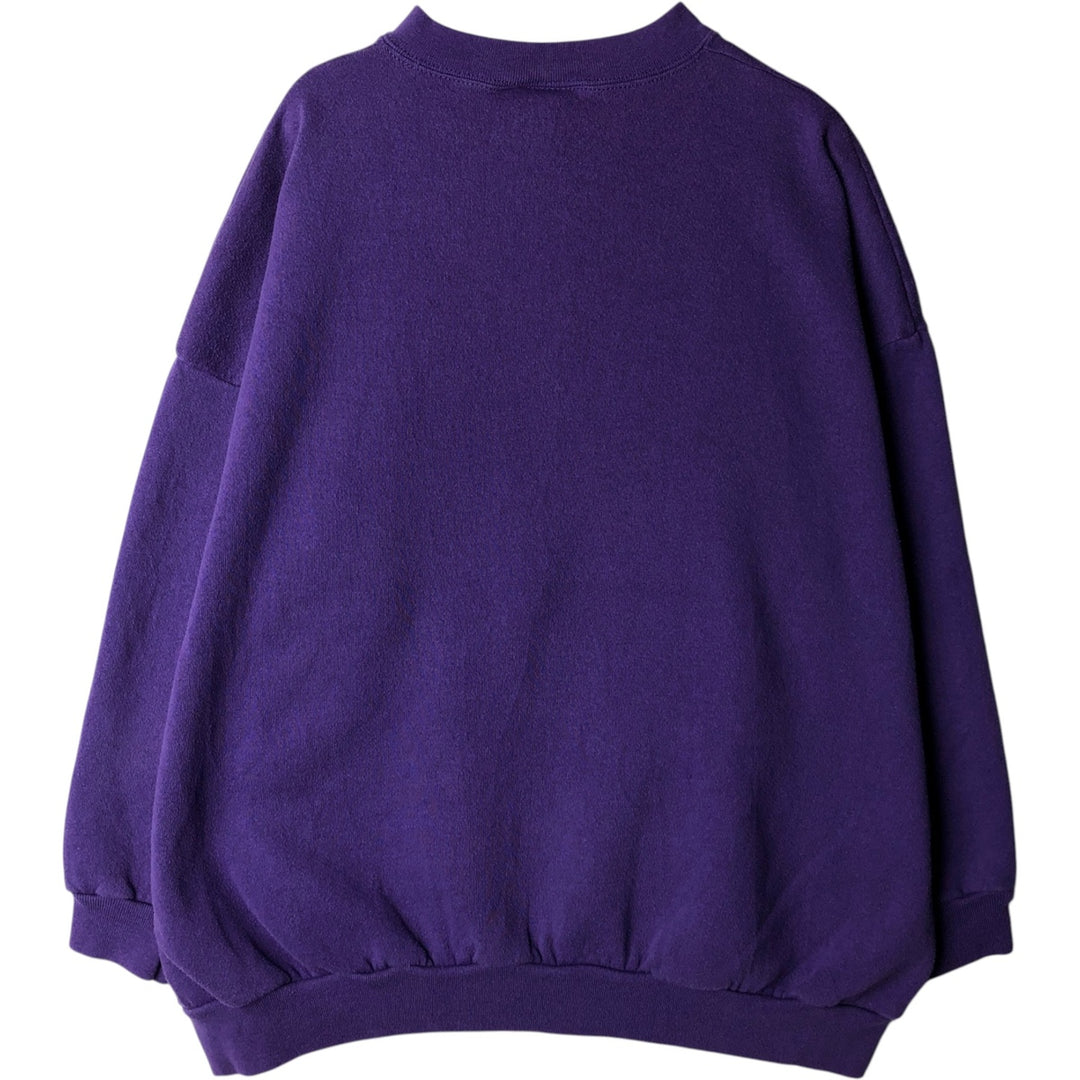 90'S Looney Tunes Character Sweatshirt, Made in Mexico, Men's XXL equivalent, Vintage cotton purple type Vintage Second Hand