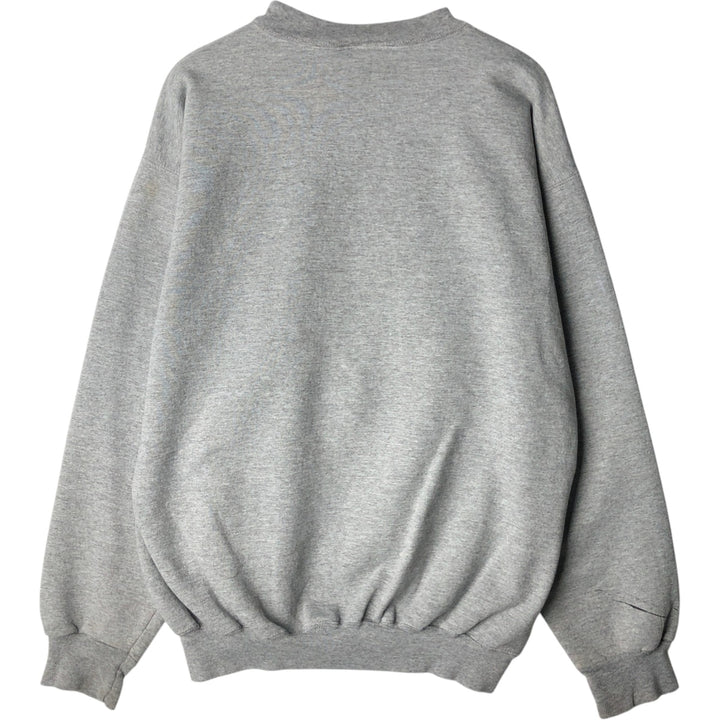 90'S Disneyland Snow White and the Seven Dwarfs Grumpy Character Sweatshirt, Made in USA, Men's Size M (approx.) cotton gray type Vintage Second Hand