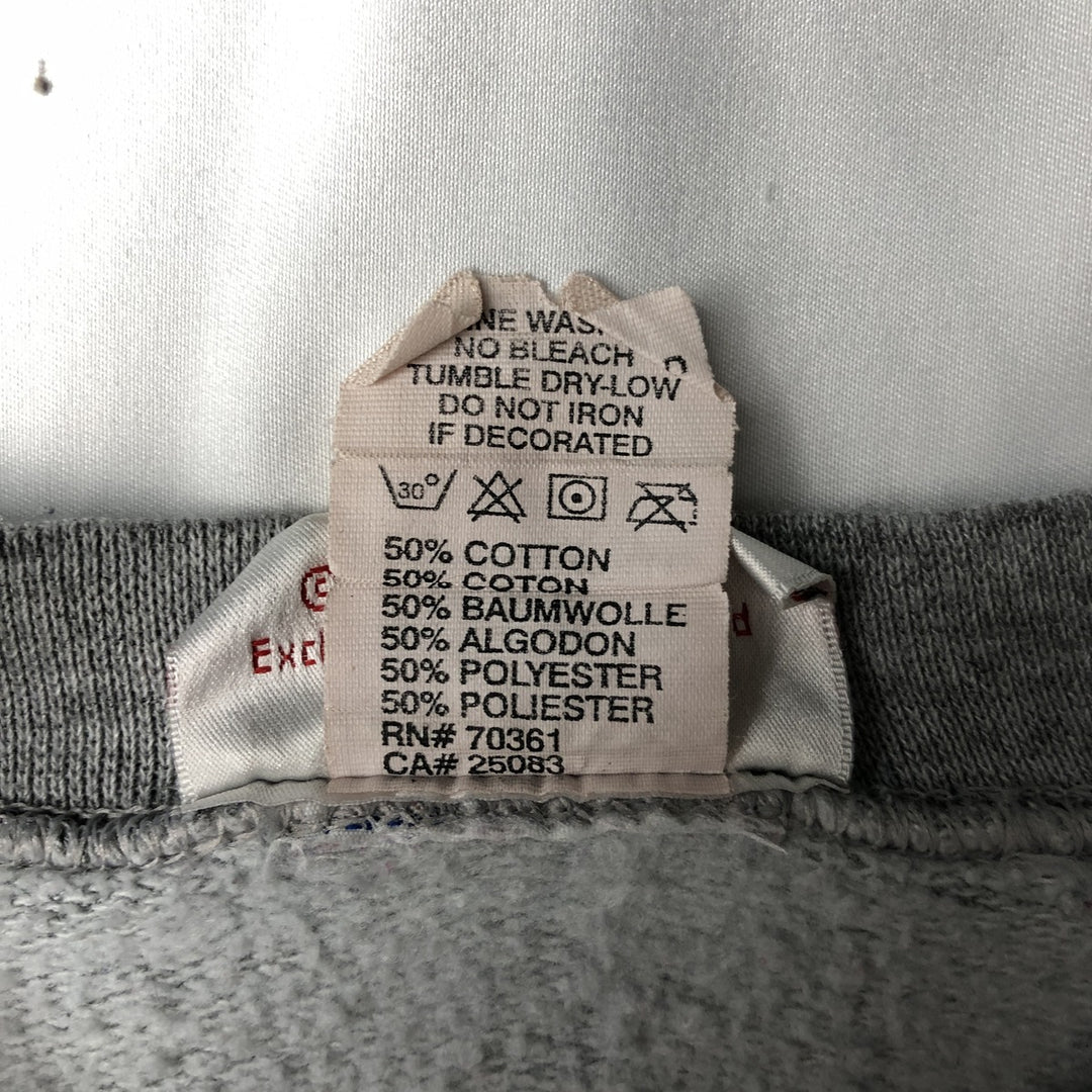 90'S Disneyland Snow White and the Seven Dwarfs Grumpy Character Sweatshirt, Made in USA, Men's Size M (approx.) cotton gray type Vintage Second Hand