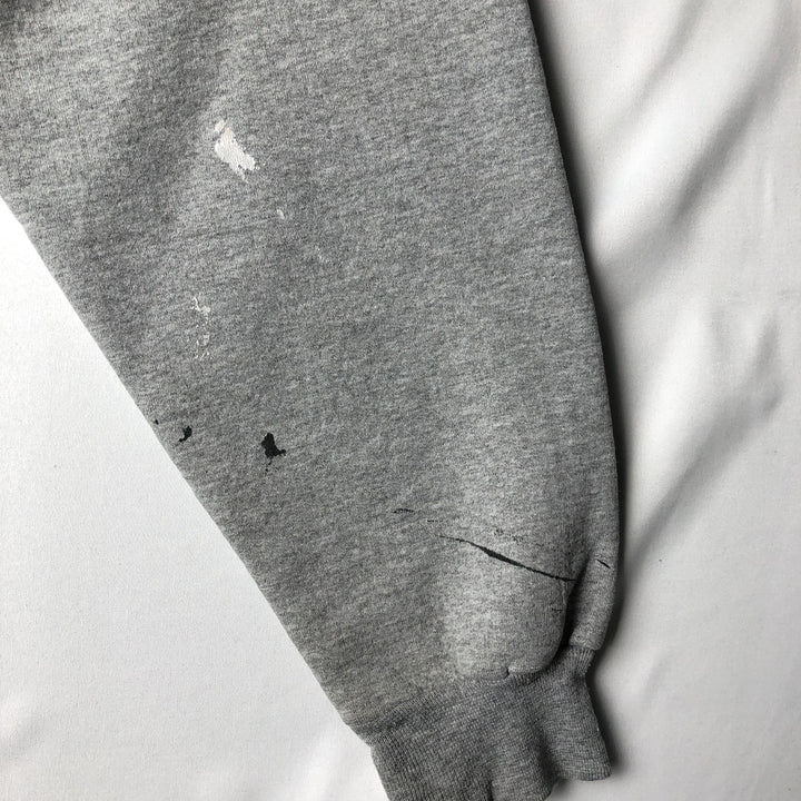 90'S Disneyland Snow White and the Seven Dwarfs Grumpy Character Sweatshirt, Made in USA, Men's Size M (approx.) cotton gray type Vintage Second Hand