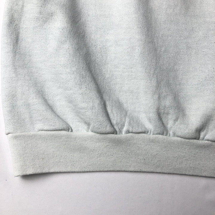 80'S Disney Mickey Mouse character sweatshirt, made in USA, men's size L, vintage cotton gray type Vintage Second Hand