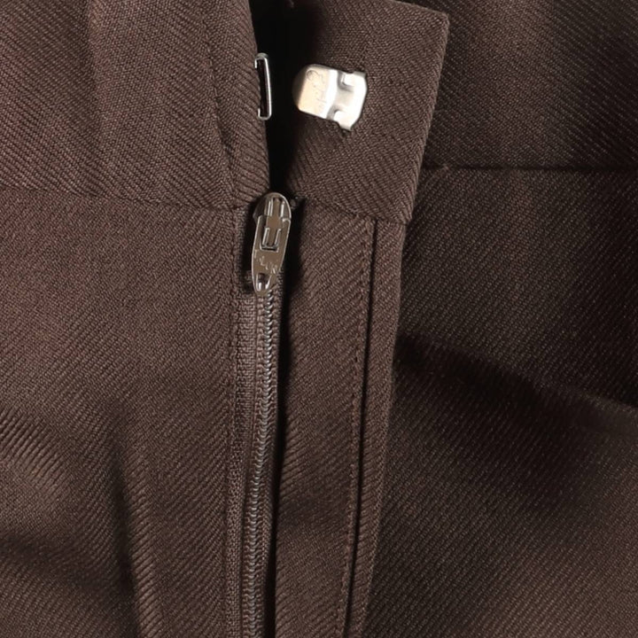 Men's slacks, made in USA, equivalent to size W35, vintage. unclear brown type Vintage Second Hand