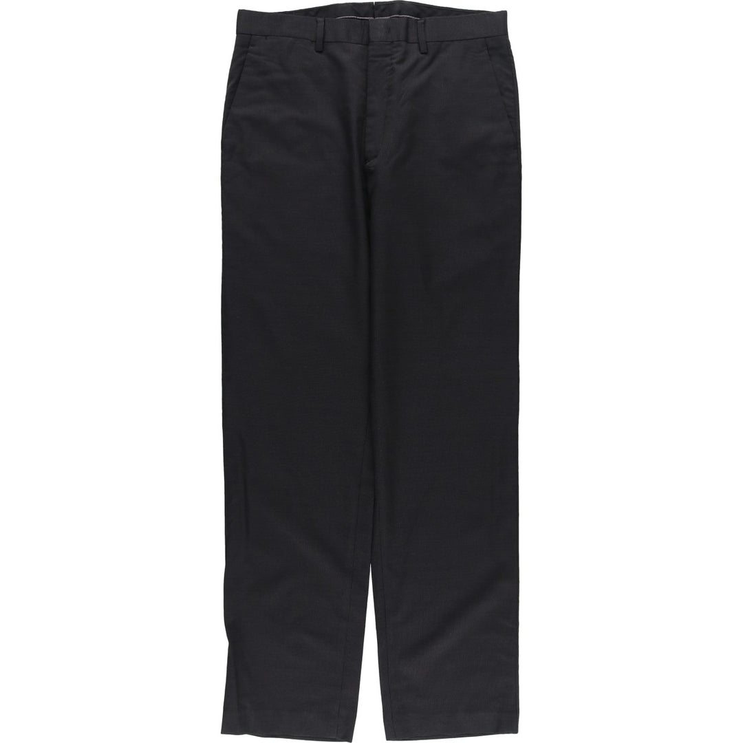 Donna Karan New York (DKNY) wool trousers/slacks, men's size W32 (approx.) wool black type Vintage Second Hand