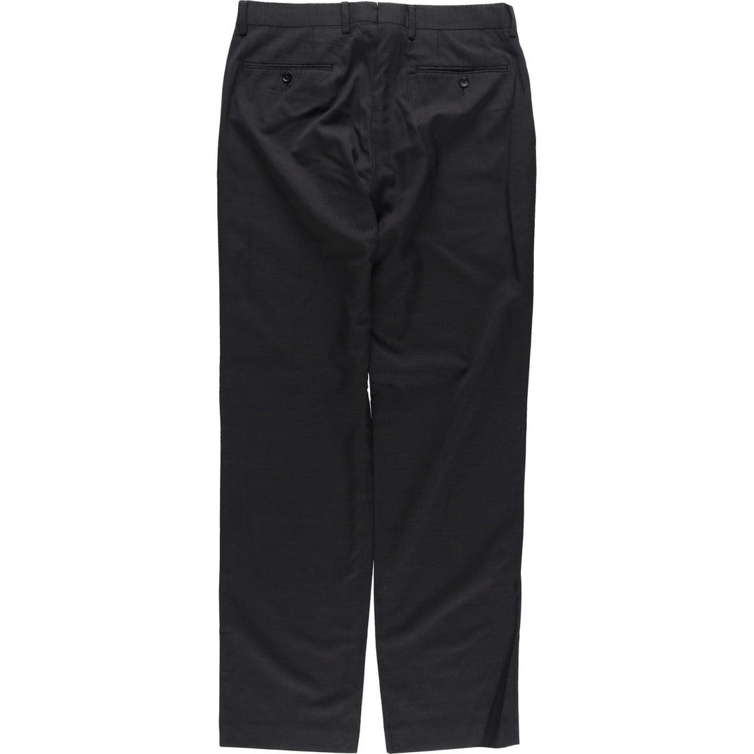 Donna Karan New York (DKNY) wool trousers/slacks, men's size W32 (approx.) wool black type Vintage Second Hand