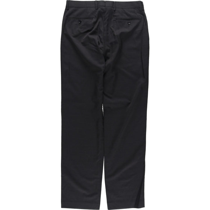 Donna Karan New York (DKNY) wool trousers/slacks, men's size W32 (approx.) wool black type Vintage Second Hand