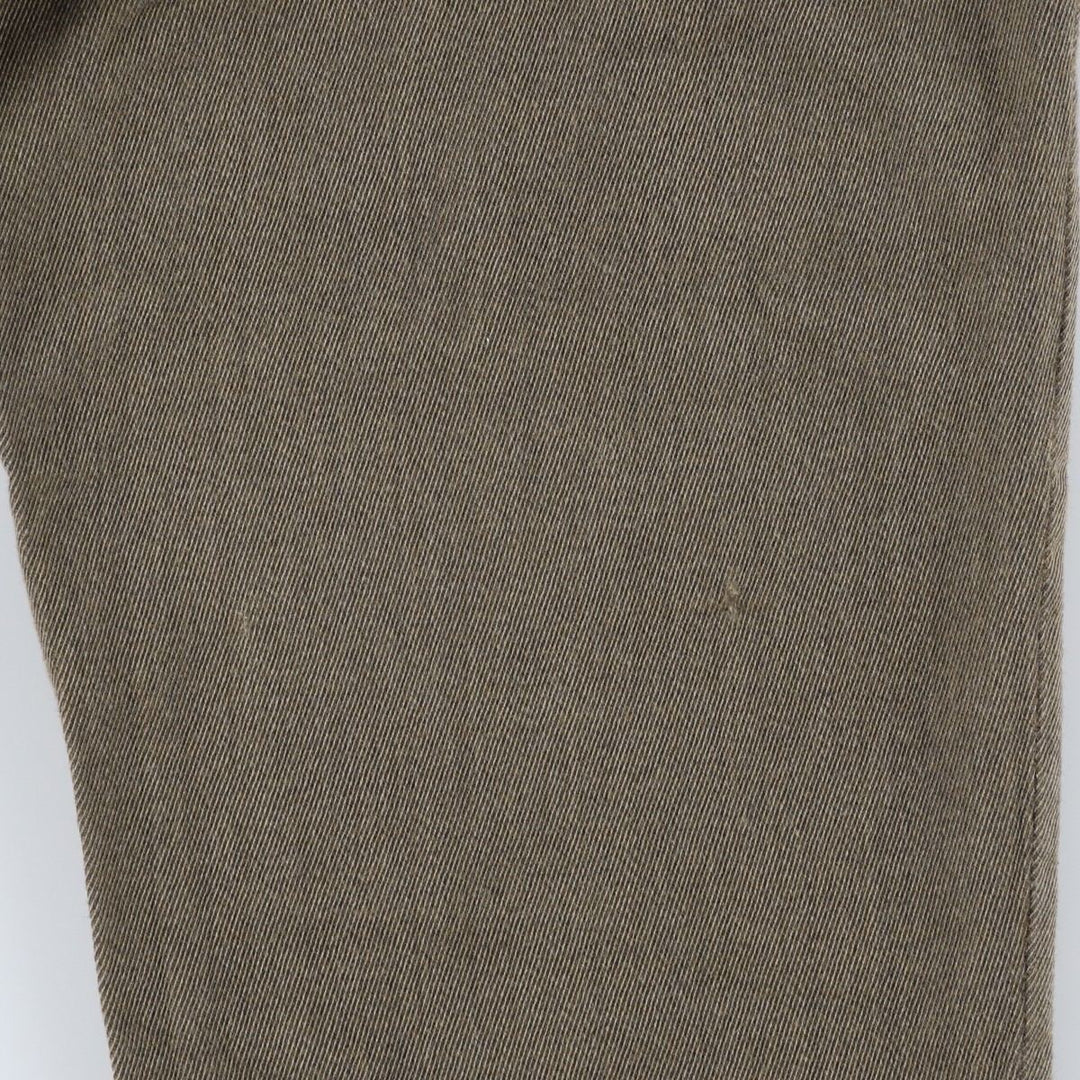 1990'S Eddie Bauer AKA Two-Pleat Wool Trousers, Men's Size W32 (approx.), Vintage wool gray type Vintage Second Hand