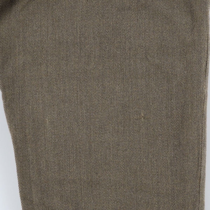 1990'S Eddie Bauer AKA Two-Pleat Wool Trousers, Men's Size W32 (approx.), Vintage wool gray type Vintage Second Hand
