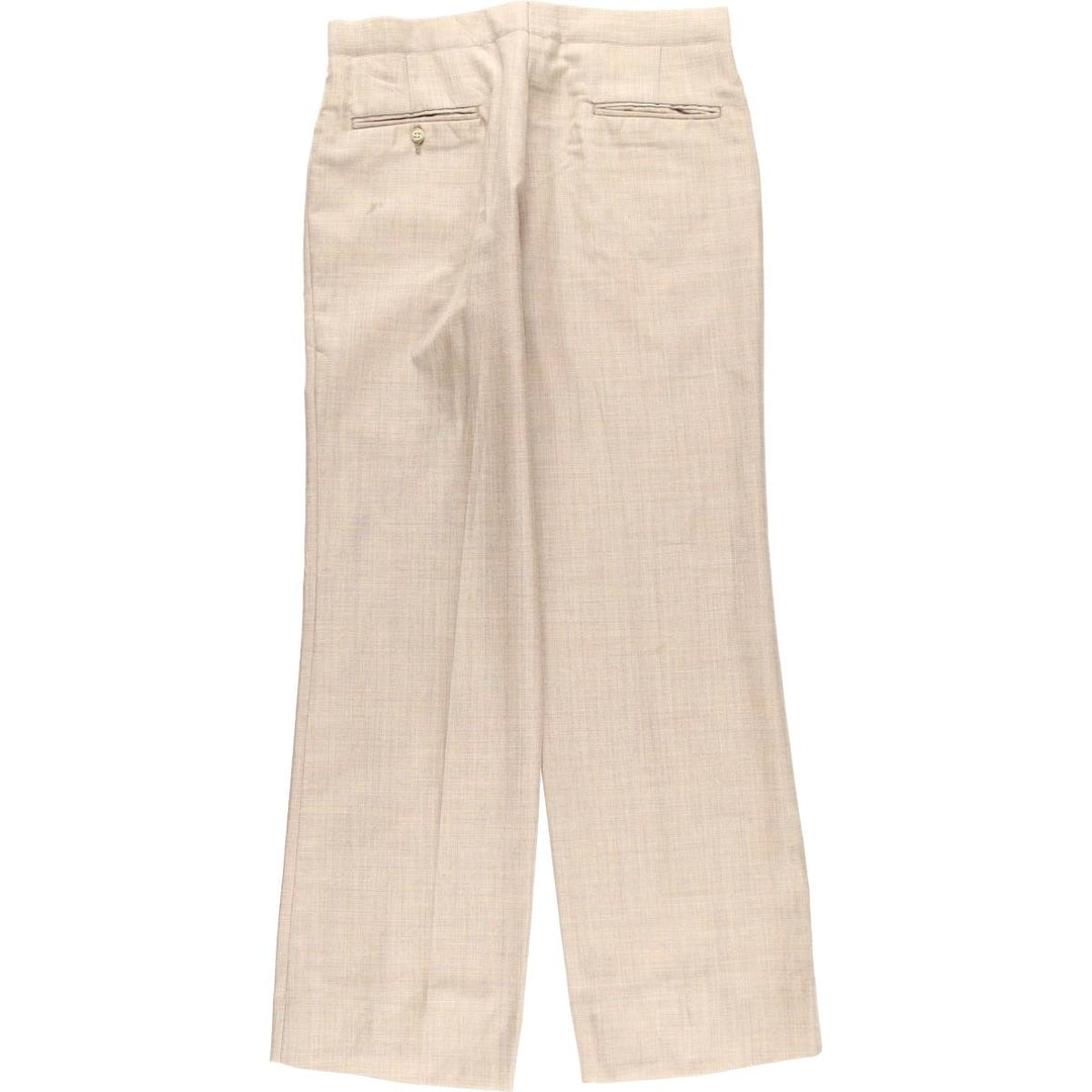 SANSABELT Men's Slacks Pants, Size W34 (approx.), Vintage unclear Beige type Vintage Second Hand