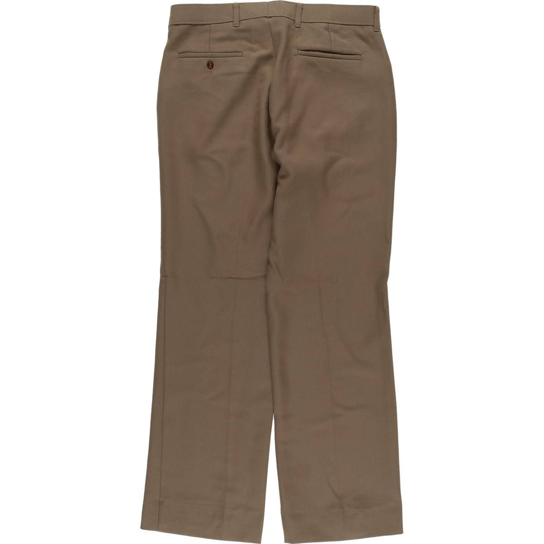 1980'S Levi's Action Slacks, Men's W33 (approx.), Vintage unclear brown type Vintage Second Hand