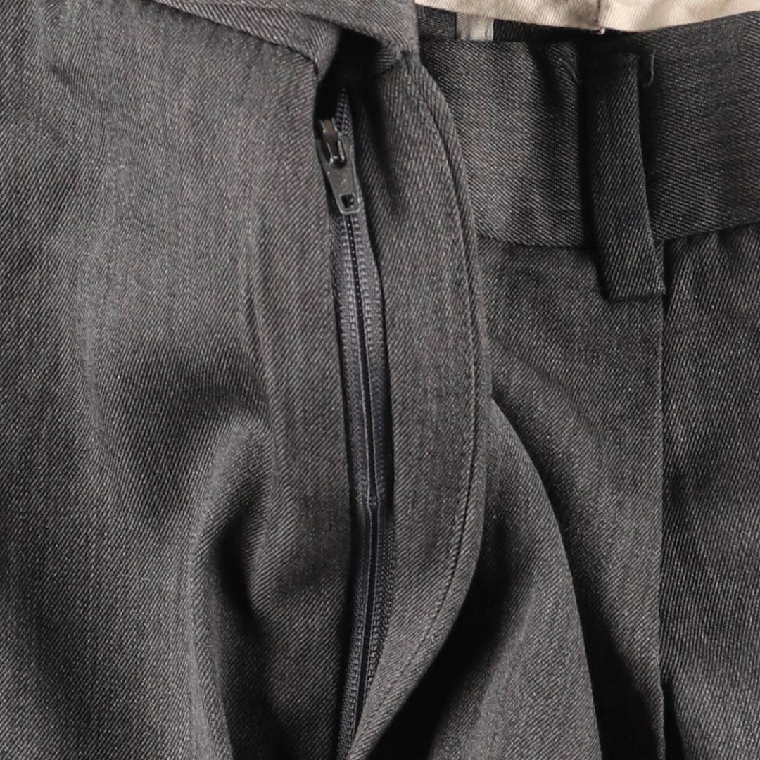 Brooks Brothers Two-pleat Wool Pants and Slacks, Made in Canada, Men's Size W34 wool gray type Vintage Second Hand