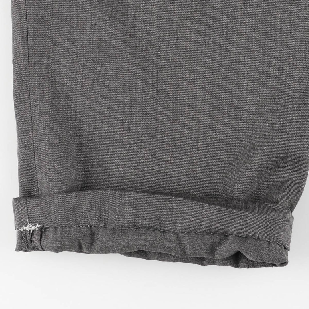 Brooks Brothers Two-pleat Wool Pants and Slacks, Made in Canada, Men's Size W34 wool gray type Vintage Second Hand