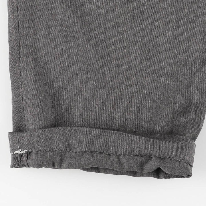 Brooks Brothers Two-pleat Wool Pants and Slacks, Made in Canada, Men's Size W34 wool gray type Vintage Second Hand