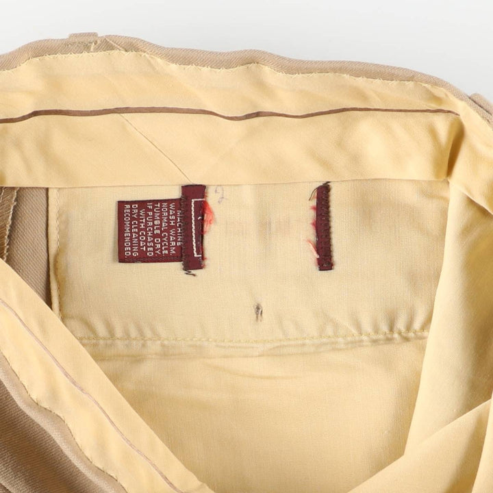 Men's slacks pants, size W34 unclear Beige type Vintage Second Hand