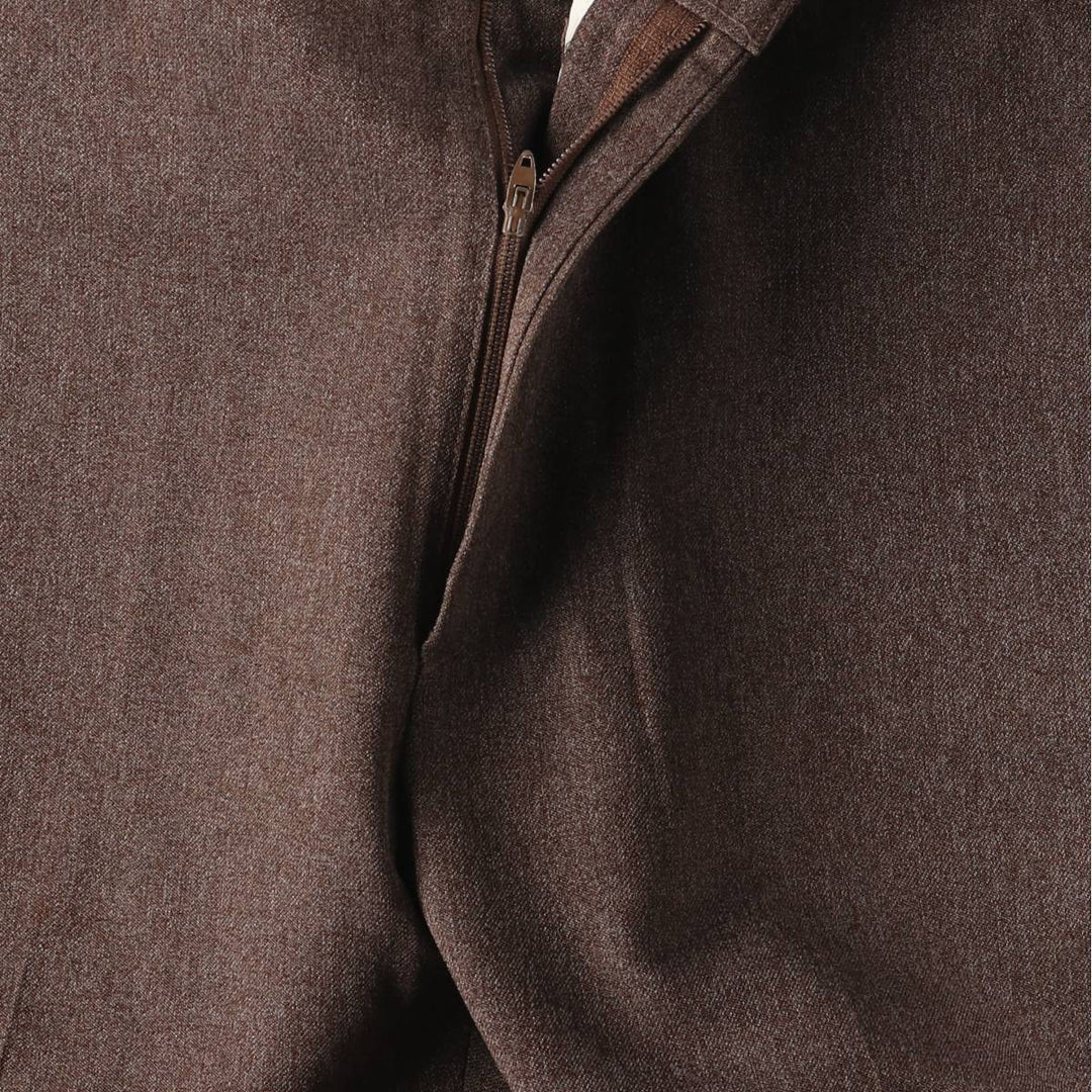 Vintage 1980'S Levi's Action Slacks, Men's Size 35 unclear brown type Vintage Second Hand