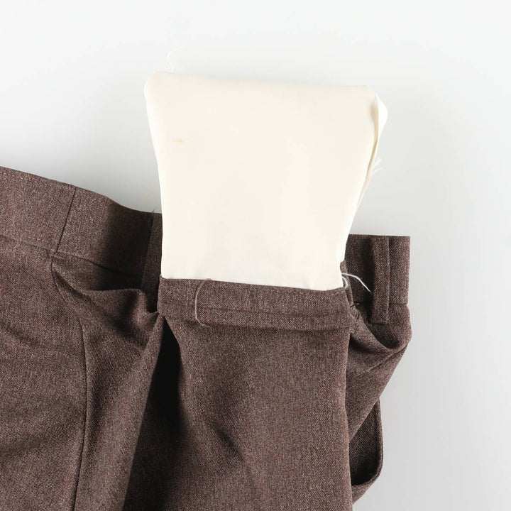 Vintage 1980'S Levi's Action Slacks, Men's Size 35 unclear brown type Vintage Second Hand