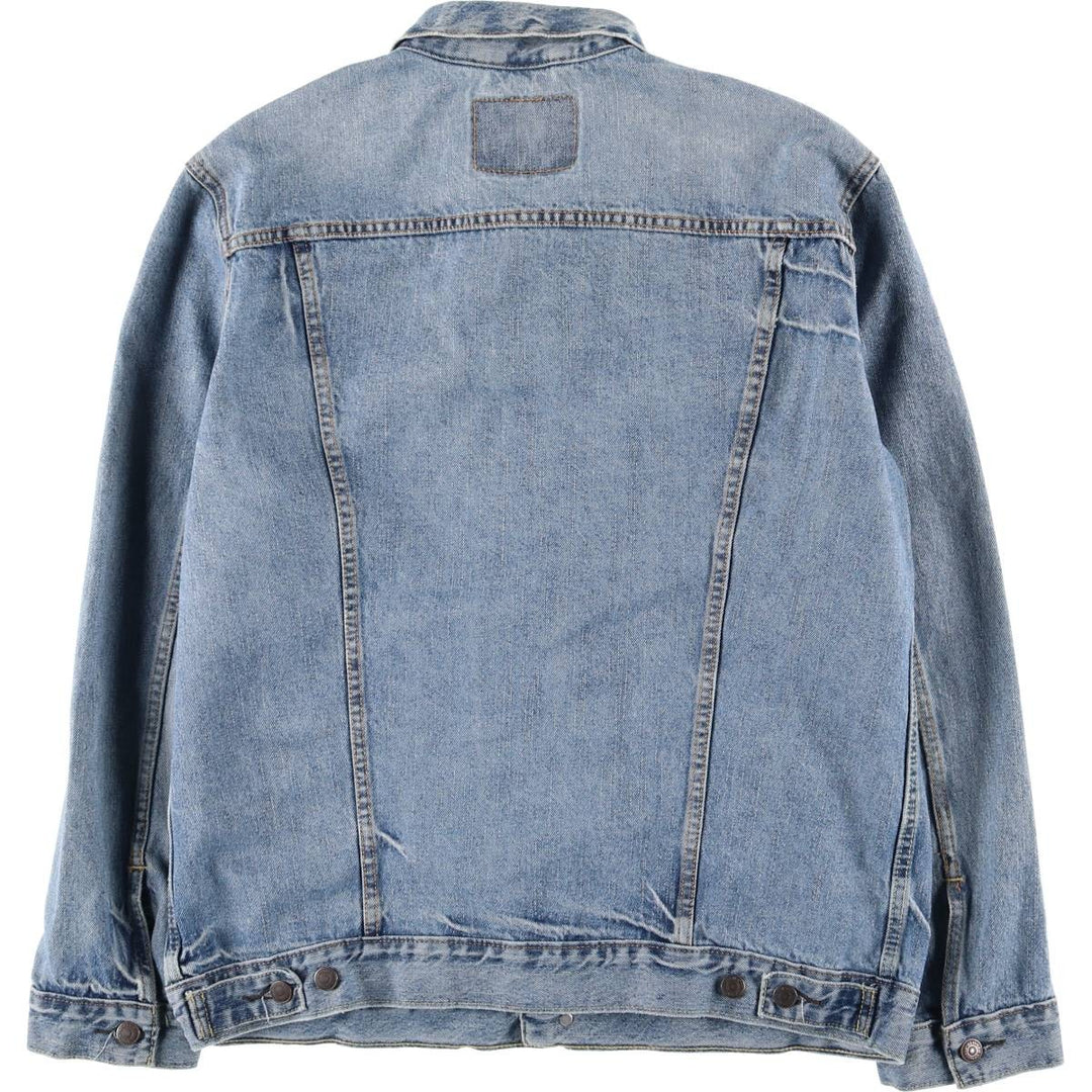 Levi's denim jacket, denim jacket, men's size XL cotton blue type Vintage Second Hand