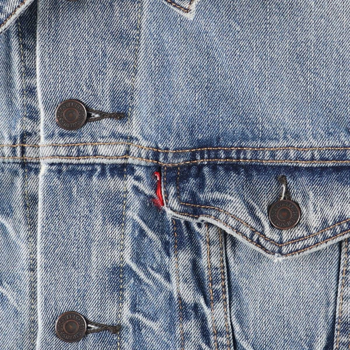 Levi's denim jacket, denim jacket, men's size XL cotton blue type Vintage Second Hand