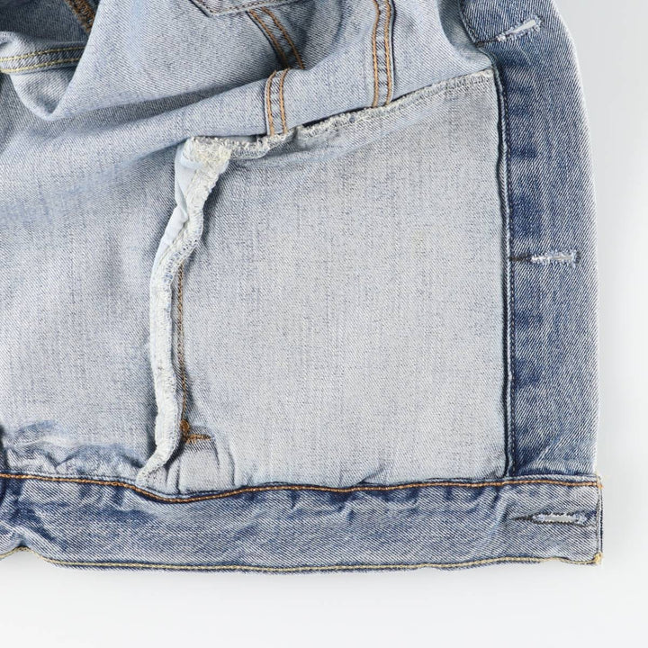 Levi's denim jacket, denim jacket, men's size XL cotton blue type Vintage Second Hand