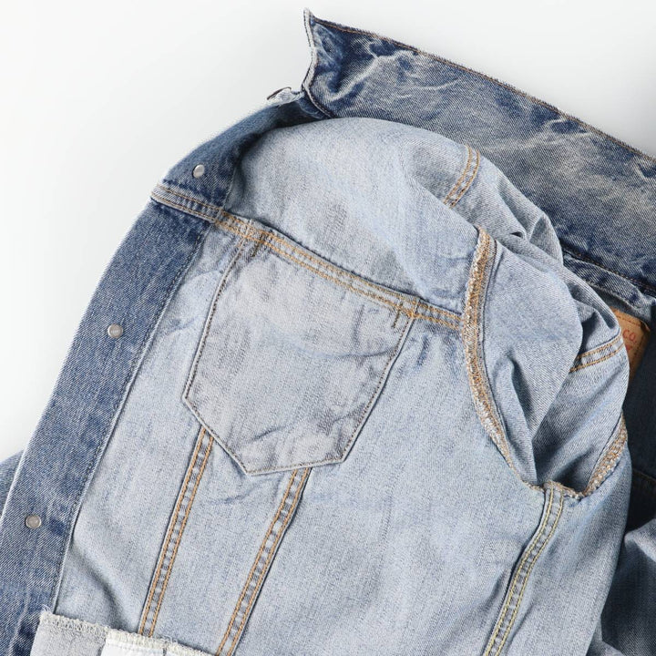 Levi's denim jacket, denim jacket, men's size XL cotton blue type Vintage Second Hand