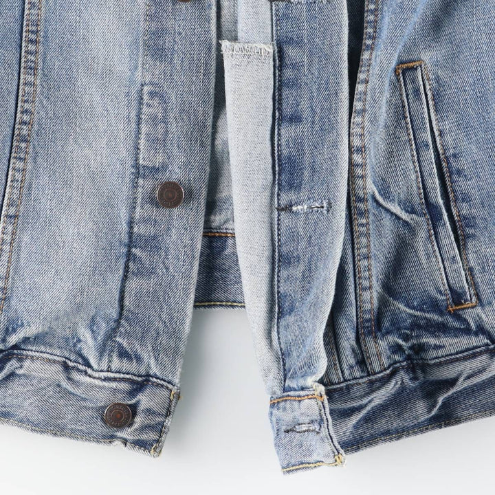 Levi's denim jacket, denim jacket, men's size XL cotton blue type Vintage Second Hand