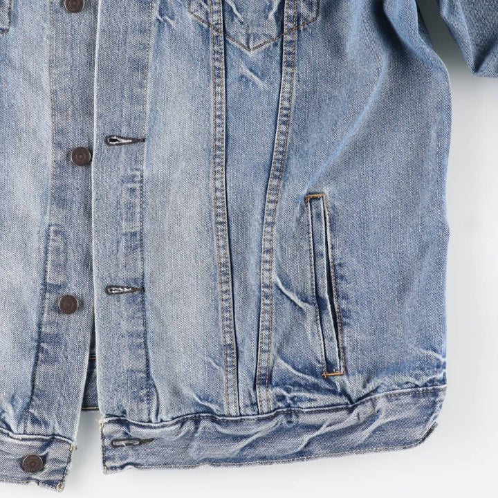 Levi's denim jacket, denim jacket, men's size XL cotton blue type Vintage Second Hand