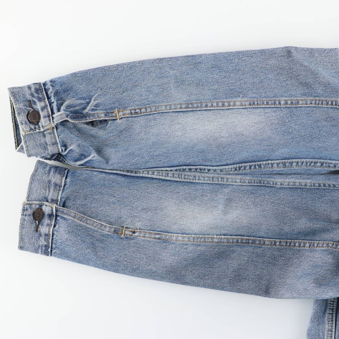 Levi's denim jacket, denim jacket, men's size XL cotton blue type Vintage Second Hand