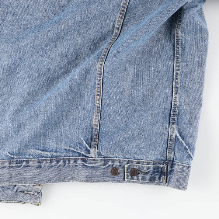 Levi's denim jacket, denim jacket, men's size XL cotton blue type Vintage Second Hand