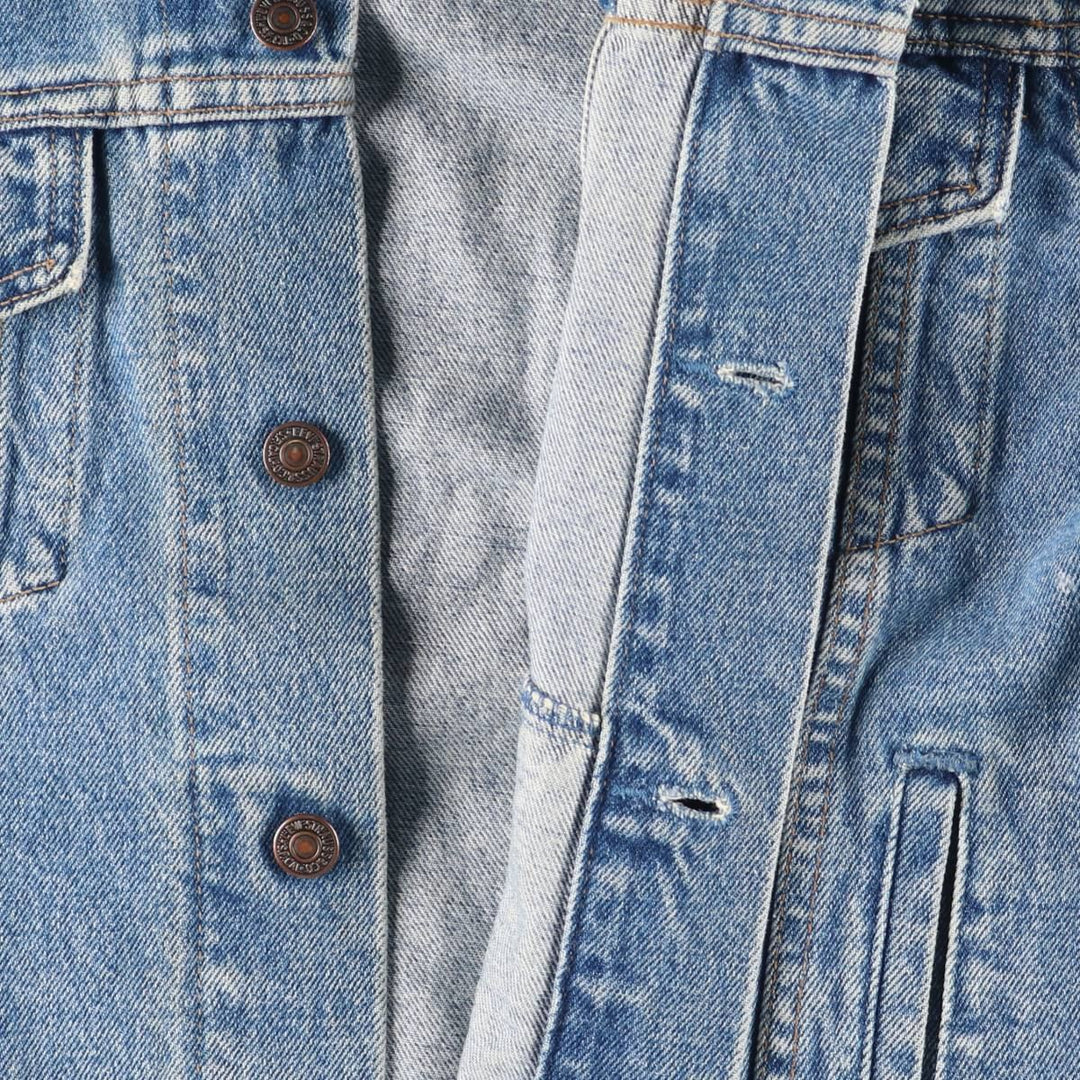 90'S Levi's 70503-0214 Denim Jacket, Men's Size Medium, Vintage cotton blue type Vintage Second Hand