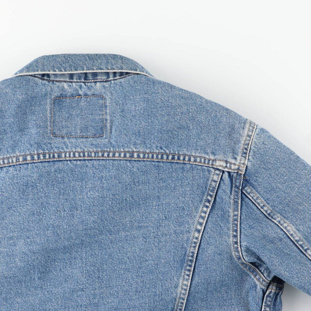 90'S Levi's 70503-0214 Denim Jacket, Men's Size Medium, Vintage cotton blue type Vintage Second Hand
