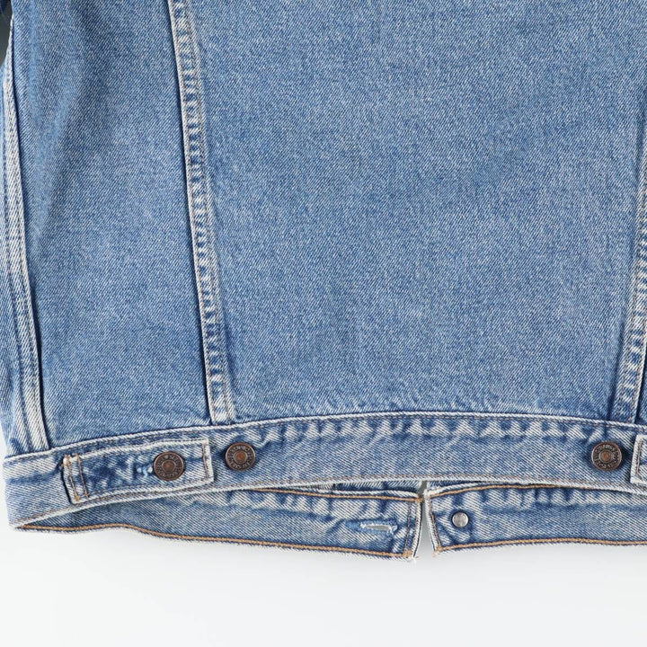 90'S Levi's 70503-0214 Denim Jacket, Men's Size Medium, Vintage cotton blue type Vintage Second Hand