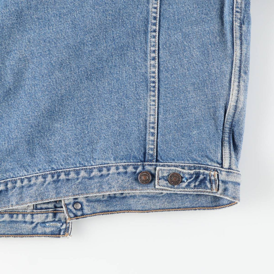 90'S Levi's 70503-0214 Denim Jacket, Men's Size Medium, Vintage cotton blue type Vintage Second Hand