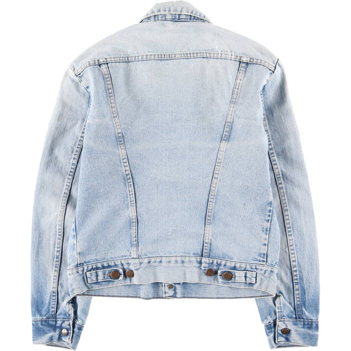 ~90'S Wrangler denim jacket, men's size M equivalent, vintage. unclear Blue type light blue Vintage Second Hand