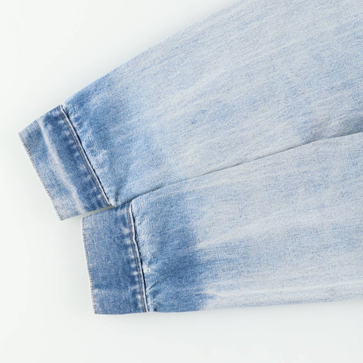 ~90'S Wrangler denim jacket, men's size M equivalent, vintage. unclear Blue type light blue Vintage Second Hand