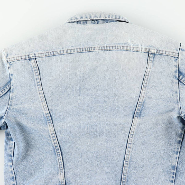 ~90'S Wrangler denim jacket, men's size M equivalent, vintage. unclear Blue type light blue Vintage Second Hand