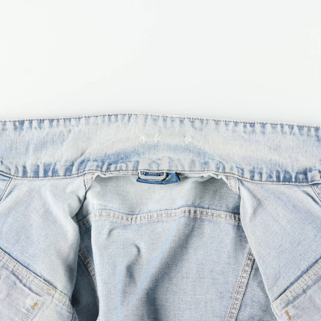 ~90'S Wrangler denim jacket, men's size M equivalent, vintage. unclear Blue type light blue Vintage Second Hand