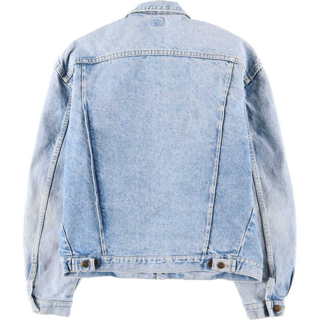1980'S Lee ROUGH RIDERS Denim Jacket (Men's Size S) Vintage cotton blue type Vintage Second Hand