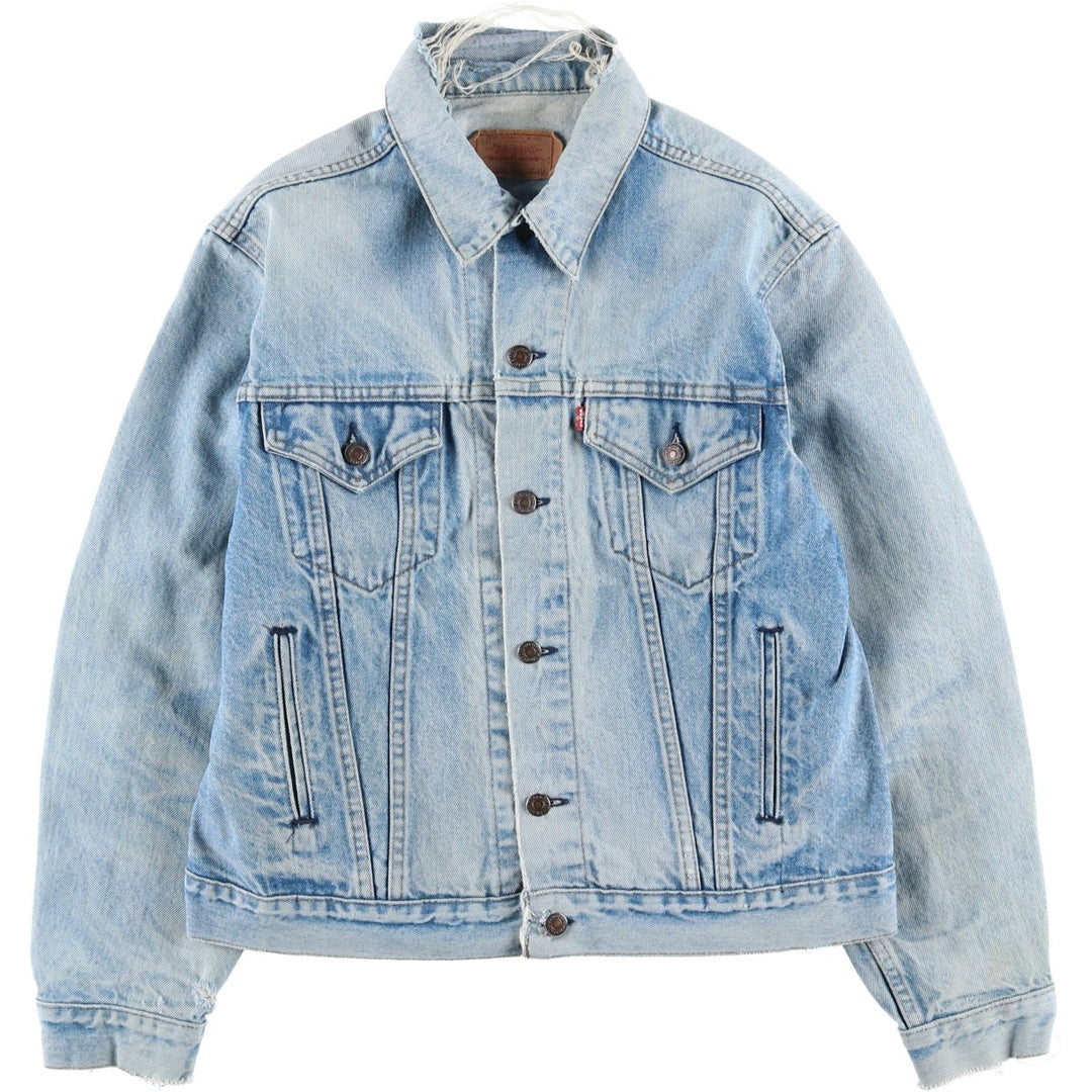 Levi's denim jacket, denim jacket, made in the USA, men's size M, vintage unclear Blue type light blue Vintage Second Hand