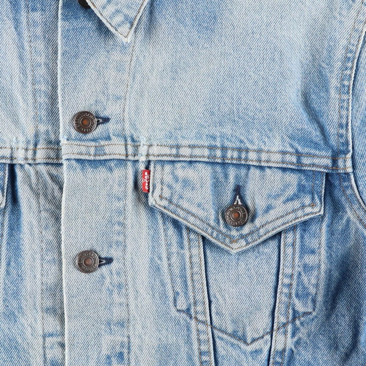 Levi's denim jacket, denim jacket, made in the USA, men's size M, vintage unclear Blue type light blue Vintage Second Hand