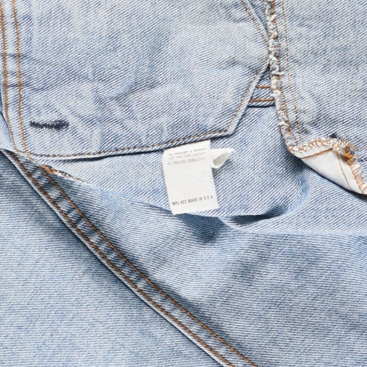 Levi's denim jacket, denim jacket, made in the USA, men's size M, vintage unclear Blue type light blue Vintage Second Hand