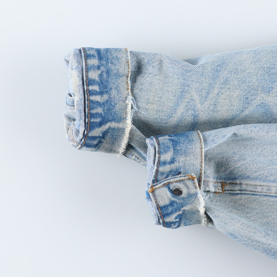 Levi's denim jacket, denim jacket, made in the USA, men's size M, vintage unclear Blue type light blue Vintage Second Hand