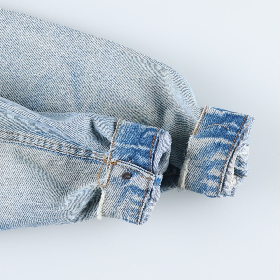 Levi's denim jacket, denim jacket, made in the USA, men's size M, vintage unclear Blue type light blue Vintage Second Hand