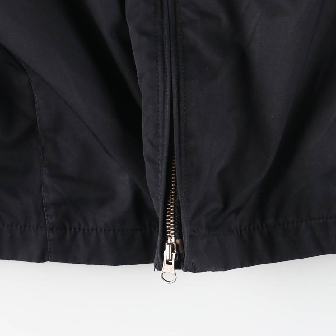 2000'S Banana Republic collared windbreaker, men's size XL equivalent. polyester navy blue type Vintage Second Hand