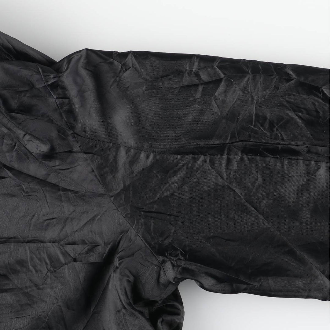 2000'S Banana Republic collared windbreaker, men's size XL equivalent. cotton black type Vintage Second Hand