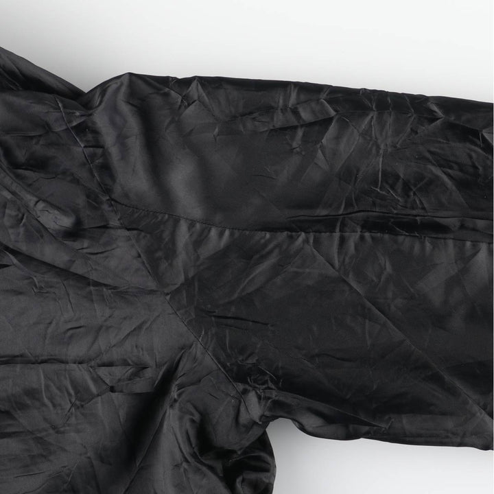 2000'S Banana Republic collared windbreaker, men's size XL equivalent. cotton black type Vintage Second Hand