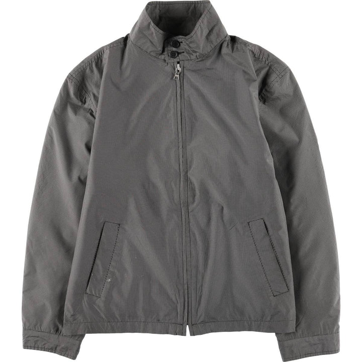 2000'S Banana Republic Check Pattern Windbreaker, Men's Size L (approx.) polyester black type Vintage Second Hand
